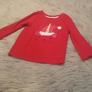 Cat & Jack Toddler Girl Long Sleeve Shirt